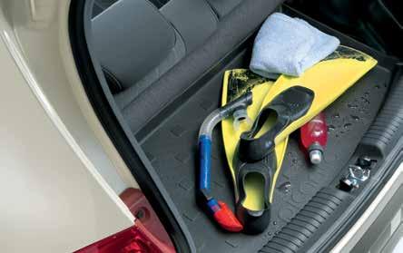 Trunk mat reversible anti-slip (dr + 5dr) Dual function trunk mat that s made specifically for the Picanto.