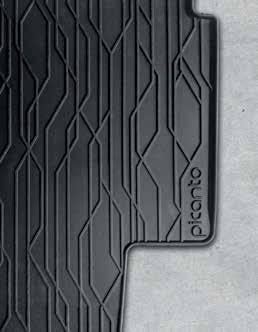 Textile floor mats, standard (dr + 5dr) Matching the quality and design of the interior, these mats are made from hard wearing needle felt and held securely in