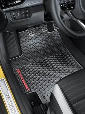 Shield those areas of your cabin floor used most often from underfoot dirt with these protective floor mats made from hard-wearing needle felt material.