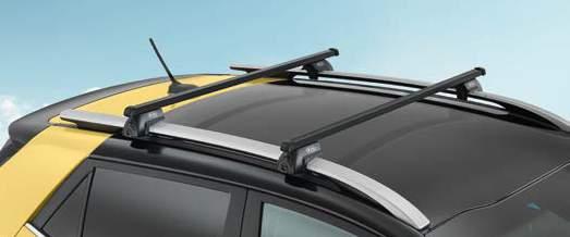 If you need even more room you can opt for the Ski & snowboard carrier 600 for up to 6 pairs of skis or 4 snowboards. U-mount adapter kit (66701ADE90) is required for steel cross bars.