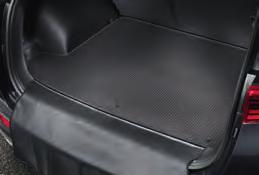 F1131ADE00 (LHD) F1131ADE10 (RHD) 1. Trunk mat, GT line High-quality velour mat that keeps the trunk area looking clean, new, and stylish. Tailored to fit the load area precisely.