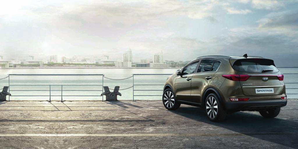 STYLING Make a great impression Even the striking design of the new Kia Sportage can be subtly personalized by