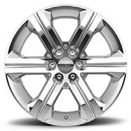 10 X X 22 Inch Wheel - 6-Split-Spoke Ultra Bright Machined Manoogian Silver (CK161) - SF0 Personalize your Yukon with these 22-inch Premium Silver Accessory Wheels, validated to GM specifications.