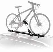 YUKON CARGO MANAGEMENT - EXTERIOR Bed/Roof-Mounted Bicycle Carrier - Wheel Mount - Associated Accessories This is the upright bike carrier that sets the standard for bike-carrying flexibility and