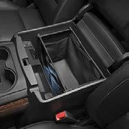 YUKON Front Console Insert This Front Center Console Expandable Tote hangs in the front console like a file folder.