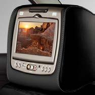 RSE - Head Restraint DVD System Make time fly for your rear-seat passengers with the Rear-Seat Entertainment (RSE) Head Restraint DVD System.