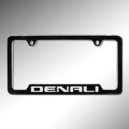 10 X X License Plate Frame - Associated Accessories Yukon owners can add even more style to the exterior of their vehicle with this great looking License Plate Holder by Baron & Baron R.