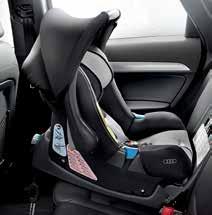 Part number Audi baby seat ISOFIX base. For use with Audi baby seat n 4L0019900AEUR 166.67 175.00 Audi baby seat. Child seat for ECE Group 0/0+, up to 13kg or approx 15 months.