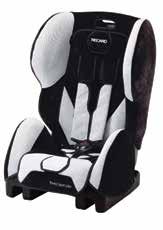 Available in black/silver, black/aquavit and grey/pepper RECARO young expert. Child seat for ECE Group I, 9-18kg or approx 9 months 4.5 years. Fastened using the 3-point seat belt.