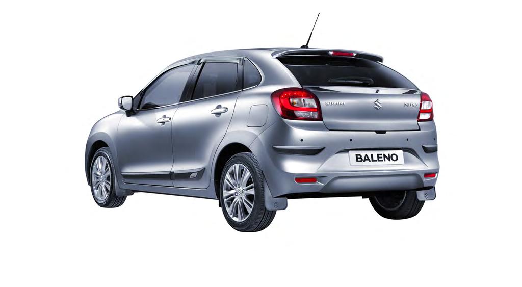 YOURS TO PROTECT A car like the Baleno is bound to bring out your protective side.