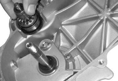 26 1 Apply grease to the lip of oil seal1, and install it to gear box cover by special tool. Refer to Fig 3.8.
