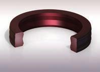 Chesterton Core Products Catalog POLYMER SEALS COMPRESSION SEALS 20K Heavy-Duty Bi-Directional Hydraulic Seal Robust seal design combined with high performance polymer technology for most demanding