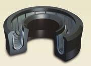 Chesterton Core Products Catalog POLYMER SEALS SPRING ENERGIZED SEALS 100 Series Cantilever Spring Design for Highly Dynamic L G Polymer Seals These custom seals are primarily used in highly dynamic