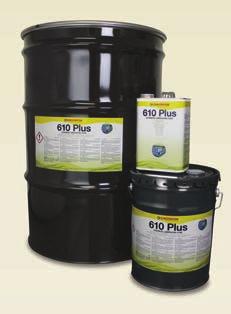 Chesterton Core Products Catalog INDUSTRIAL LUBRICANTS AND MRO PRODUCTS INDUSTRIAL OILS 610 Plus 610 MT Plus, 610 HT Synthetic Lubricating Fluid High-Temperature Service Premium-quality, 100%