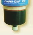 Microprocessor-controlled, pulse delivery system Programmable operates up to 12 months Refillable Lubricates up to 4 points Sealed microprocessor Versions Available Lubri-Cup 500cc oiler Lubri-Cup