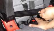 Harness Mode: Installing Your Child Seat 6 Verify that the LATCH strap is not twisted.