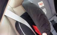 Harness Mode: Installing Your Child Seat 6 Rejoin the lap and shoulder belt portions of the vehicle belt, route through the belt slot to the back of the child seat, across the back of the