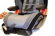 Using the Recline Block IMPORTANT: Set the recline block position BEFORE