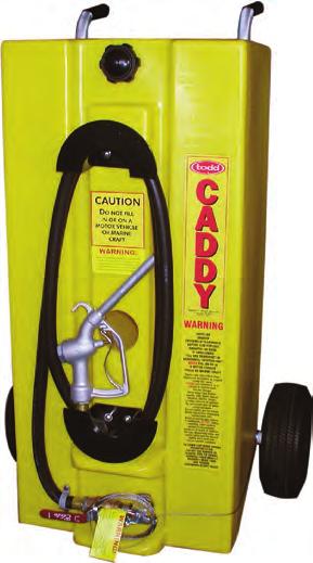 s optional Evacuation Kit: Product Number: 2400-12 Todd 11 Gallon Fuel Pal The Todd Fuel Pal holds up to 11 gallons of fuel, handles and rolls easily to the dispensing site.