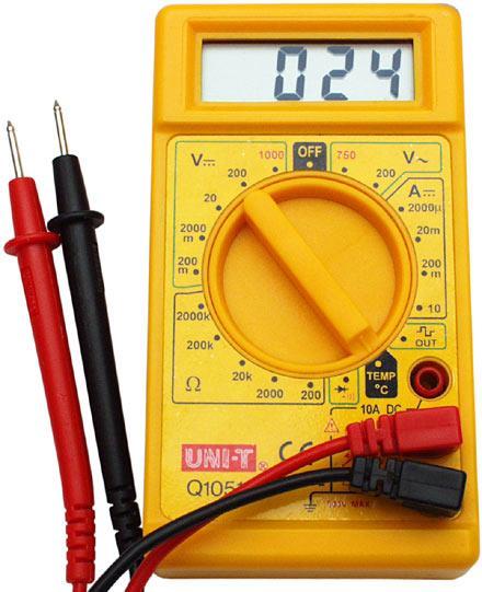 Components of a circuit Multimeter Can be