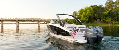 2018 29 OBX TOP TEN COMPETITIVE ADVANTAGES FasTrac Hull Design Optional Hardtop Luxury Interior Design Slide-Away Seating PowerTower Enclosed Full-Size Head Social Seating Transom UltraLounges