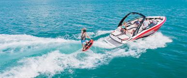 2018 23 RX SURF TOP TEN COMPETITIVE ADVANTAGES Regal Surf System Touch Screen RegalVue with Full Fingertip Surf Control Volvo Forward Drive Arena Seating Option PowerTower Low-To-The-Water Swim