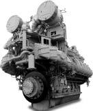 Colt-Pielstick PC2 engine 1980s Manufactured