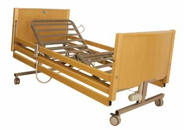 Bradshaw low nursing care bed with 3 bar lockable side rails Bradshaw Nursing Care Bed and Bradshaw Low Nursing Care Bed with a 3 bar lockable side rail system for added patient safety Attractive