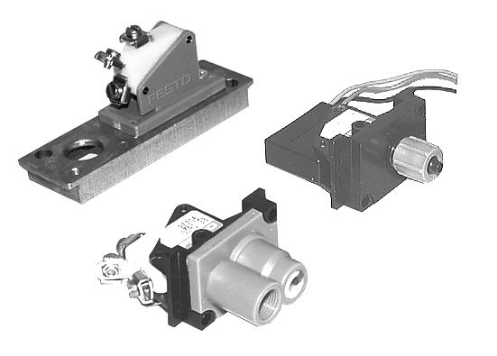 Pressure/vacuum switch Type (V)PE-1/8-...(-SW), PE-PK-...(-SW)English 1 Operating parts and connections 5 6 4 3 2 1 1 Compressed air or vacuum connection connecting thread G 1/8 with (V)PE-1/8-.