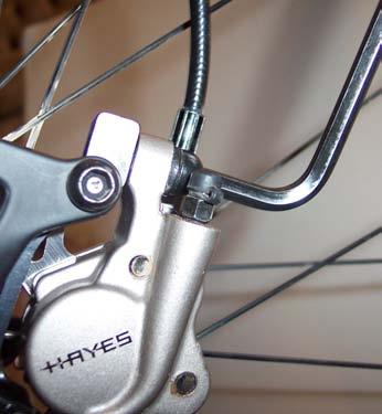 ) D D) Squeeze the front brake lever and hold it while performing Step E.