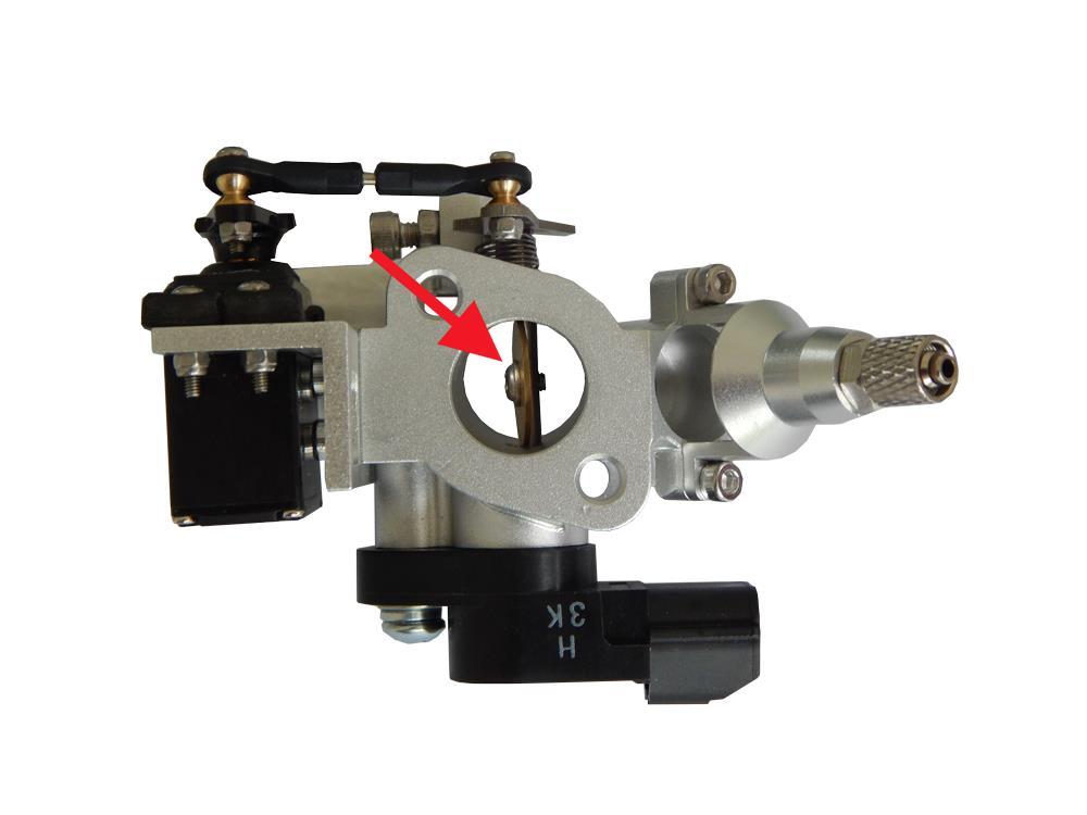 Throttle Valve is fully opened Note: