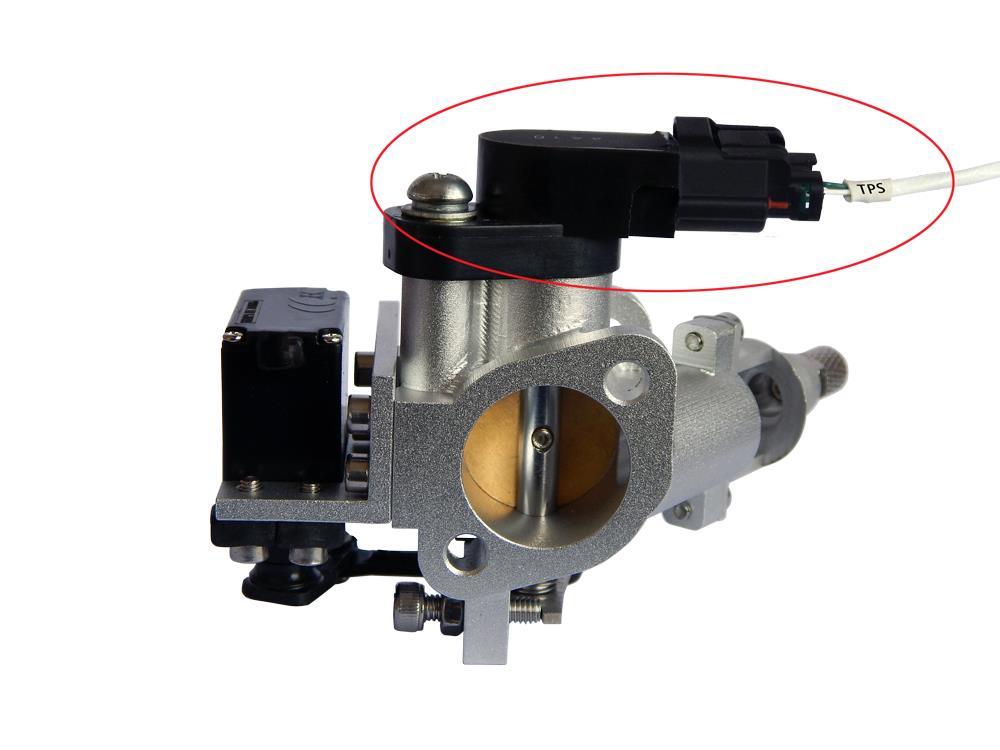 Warning: For the servo installation, you have to make sure the throttle and servo are both synchronous with one another. When the servo arm moves, the throttle valve arm also should moves.