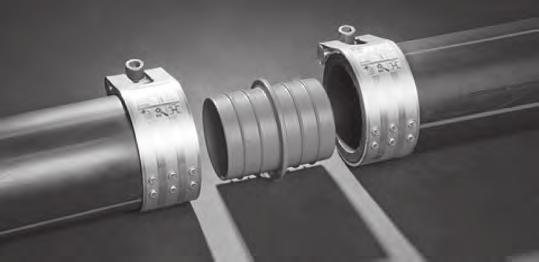 STRAUB COUPLINGS FOR COPPER TUBE STRAUB-GRIP-L for Copper Tube Axial Restraint Pipe Couplings Pipes must be properly anchored and supported.