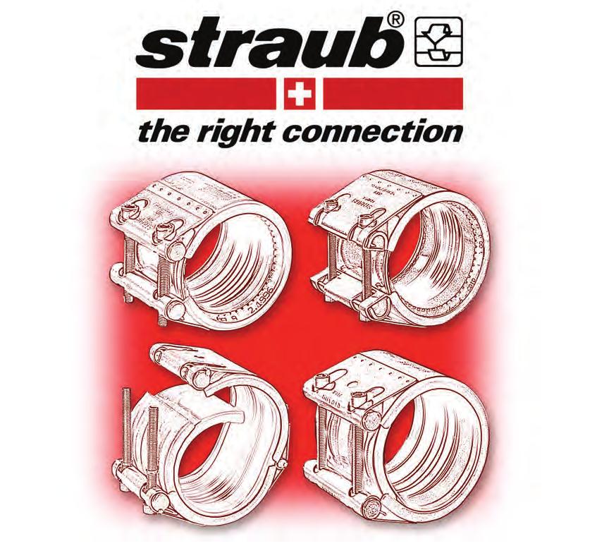 The materials and data in this catalogue are intended to assist the user in the proper selection of STRAUB Coupling products.
