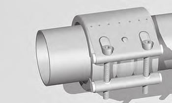 STRAUB-FLEX couplings are a suitable replacement for expansion joints.