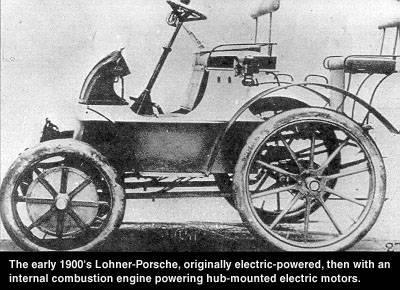 Electric cars Electric cars were very dominant at the turn of the 20th century but they were