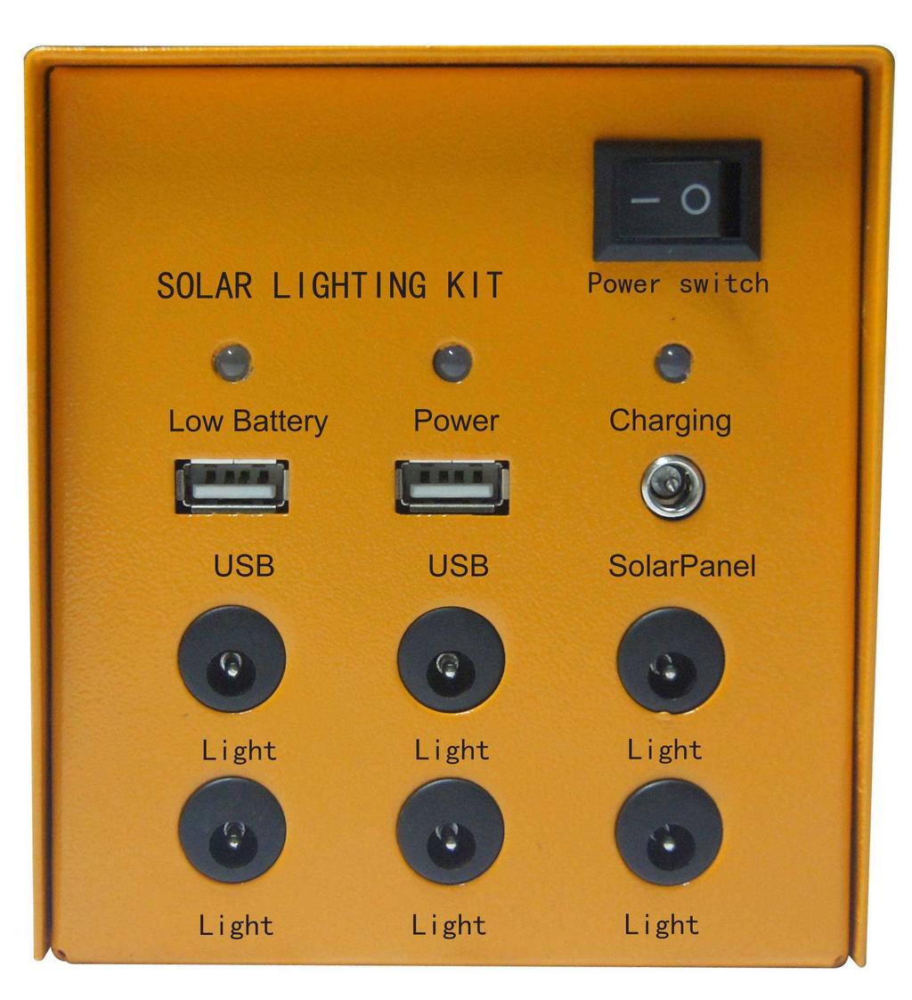 Solar Lighting Kit Instruction Manual Thank you for choosing the PowertoAfrica Solar Lighting Kit.