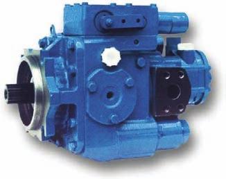 Closed Loop Circuit Variable Displacement Axial Piston Pumps PV Series - Swash plate design - High efficiency - Hydro-mechanical servo displacement control - Low noise level - Long life - Easy