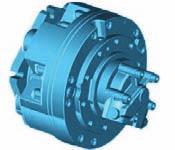 Dual Displacement High Torque Radial Piston Hydraulic Motors BD Series - Dual displacement - High rotation speed - Shaft and bearing options - Innovative design central sliding bearing - Easy