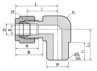 Male Pipe Weld lbow LW Connects fractional tube to pipe LW -P LW -P LW -P LW -P LW -P Male Pipe