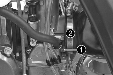 17 TUNING THE ENGINE 102 Clip position 01 03 05 02 04 1... 5 Clip position from above The five possible clip positions are shown here.