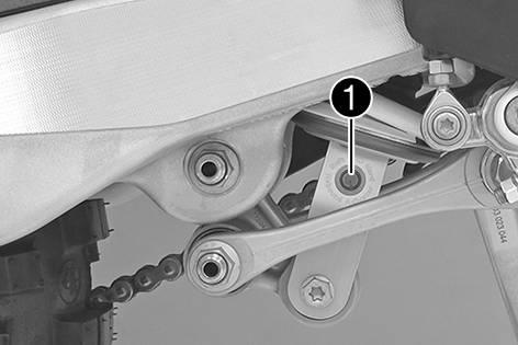 11 TUNING THE CHASSIS 39 F00271-10 Turn adjusting screw clockwise up to the last perceptible click. Turn counterclockwise by the number of clicks corresponding to the shock absorber type.
