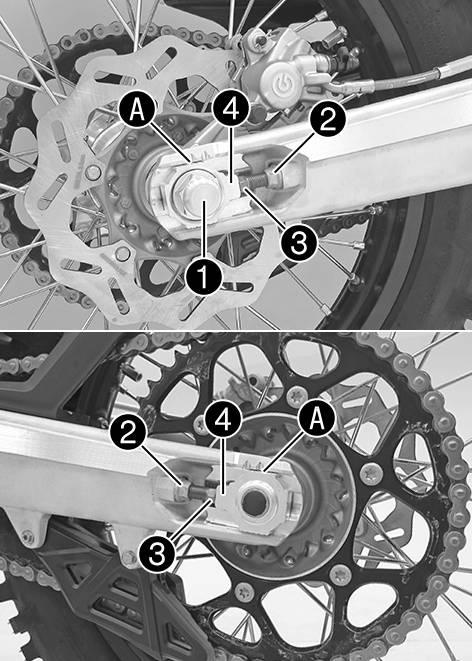 36 Adjusting the chain tension» If the chain tension does not meet specifications: Adjust the chain tension. ( p.