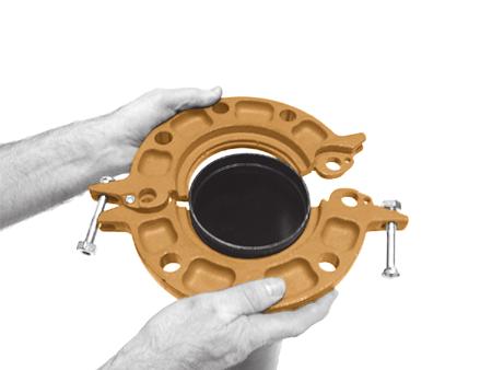 Gruvlok Flange (2" 12") APPLICATIONS WHICH REQUIRE A GRUVLOK FLANGE ADAPTER INSERT: 1.