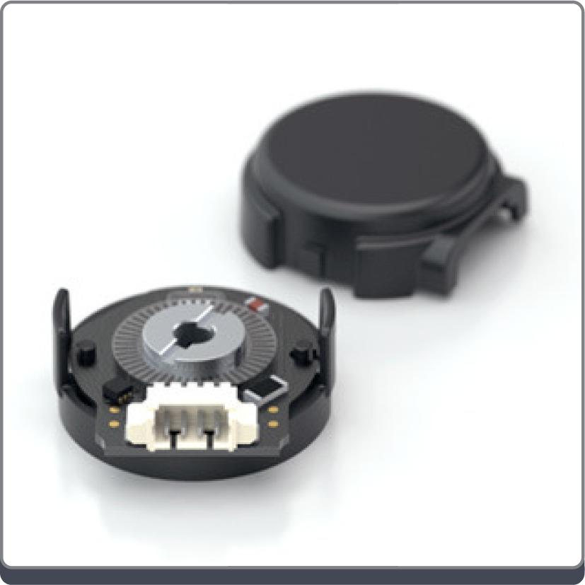 Description Page 1 of 6 The miniature transmissive optical encoder is designed to provide digital quadrature encoder feedback for high volume, limited space applications.