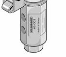 46003 Operated 46004 1 Way Roller Lever Operated 46005 Ball Operator Used as pneumatic limit switch or position detector. Actuator travel 4mm for valve operation. Actuation force approx. 6 N.