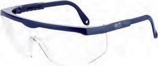 166 Health & Safety Protective goggles EN 166 provides complete all-round protection, the length of the ear