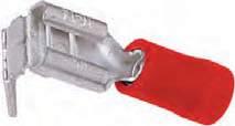 spade distributor part-insulated, 2-way 6,3 x 0,8 mm Cable cross-section Colour Order no.