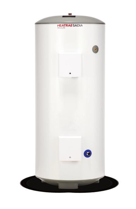 MEGALIFE HE Cost effective reliability Made from Duplex stainless steel, Megalife HE is the perfect upgrade from a traditional copper cylinder, delivering powerful pressure for showers and fast