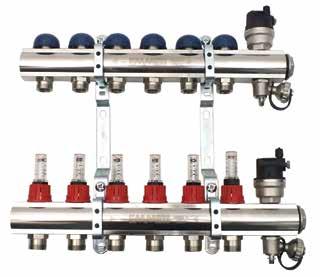 T Topway Pre-Assembled Heating Manifold T manifolds T manifolds can be used in heating applications not only for WHR Wall Hung Radiator or other heat emitter based systems but also for UFH underfloor